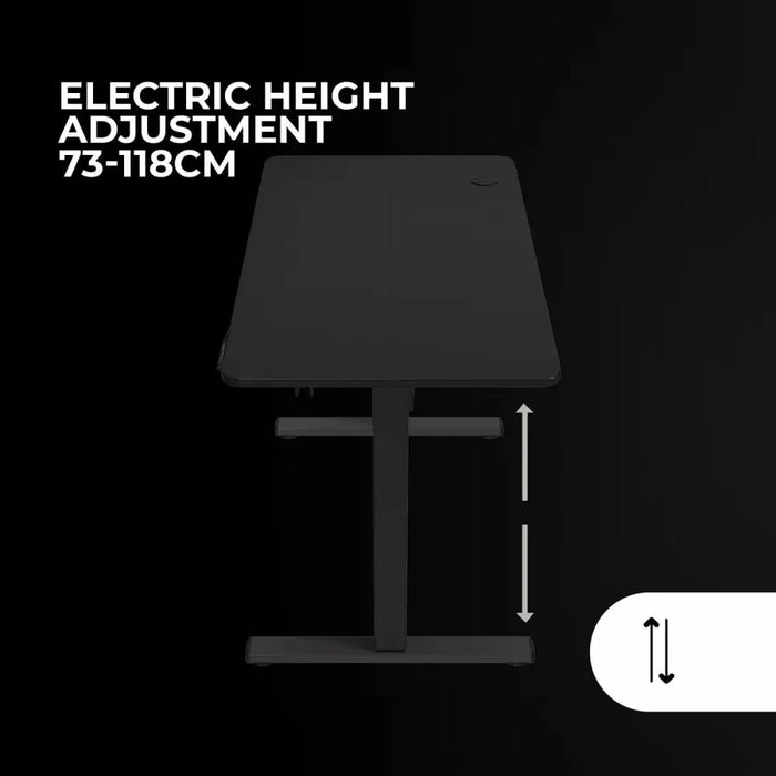 Desk Gaming Mars Gaming ERGO Black - Компютър Игри<<<Компютри| Електроника<<<BigBuy&&&Аксесоари за Игри<<<Компютър