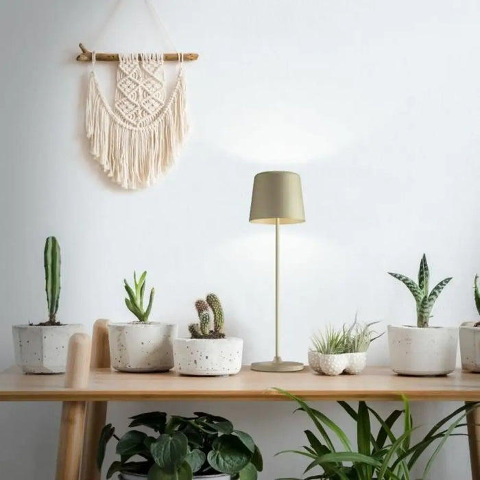 Desk lamp Brilliant Kaami Golden - Декорация и Осветление<<<Дом Градина<<<BigBuy&&&Лампи<<<Декорация и Осветление<<<Дом