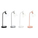 Desk lamp DKD Home Decor 22 x 15 x 46 cm Crystal Silver Black Grey Pink Metal White 220 V 40 W 25 W 4 Pieces