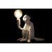 Desk lamp DKD Home Decor 33 x 32 x 31 cm Black White Resin 220 V 50 W (2 Units) - Декорация и Осветление<<<Дом