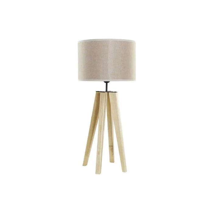 Desk lamp DKD Home Decor Beige Wood Brown 220 V 50 W 30 x 30 x 69 cm - Декорация и Осветление<<<Дом