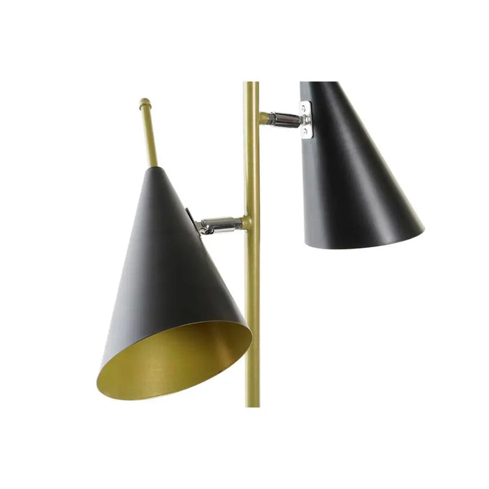 Desk lamp DKD Home Decor Black Golden Metal 25 W 220 V 38 x 16 x 64 cm - Декорация и Осветление<<<Дом