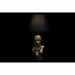 Desk lamp DKD Home Decor Black Golden Polyester Resin African Woman (31 x 31 x 58 cm) - Декорация и Осветление<<<Дом