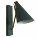 Desk lamp DKD Home Decor Blue Metal Golden (12 x 25 x 29 cm) - Декорация и Осветление<<<Дом