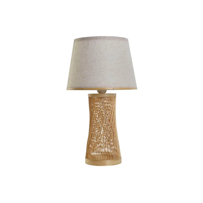 Desk lamp DKD Home Decor Brown Natural Bamboo 50 W 220 V 26 x 26 x 45 cm - Декорация и Осветление<<<Дом