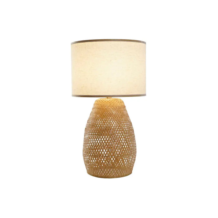 Desk lamp DKD Home Decor Brown Natural Bamboo 50 W 220 V 40 x 40 x 71 cm - Декорация и Осветление<<<Дом