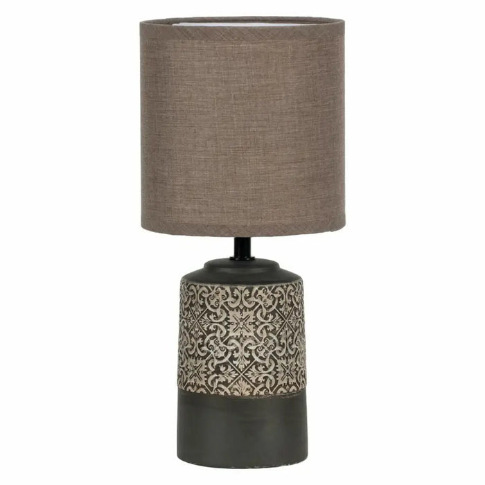 Desk lamp DKD Home Decor Ceramic Stoneware 50 W (15 x 15 x 32 cm) (2 Units) - Декорация и Осветление<<<Дом
