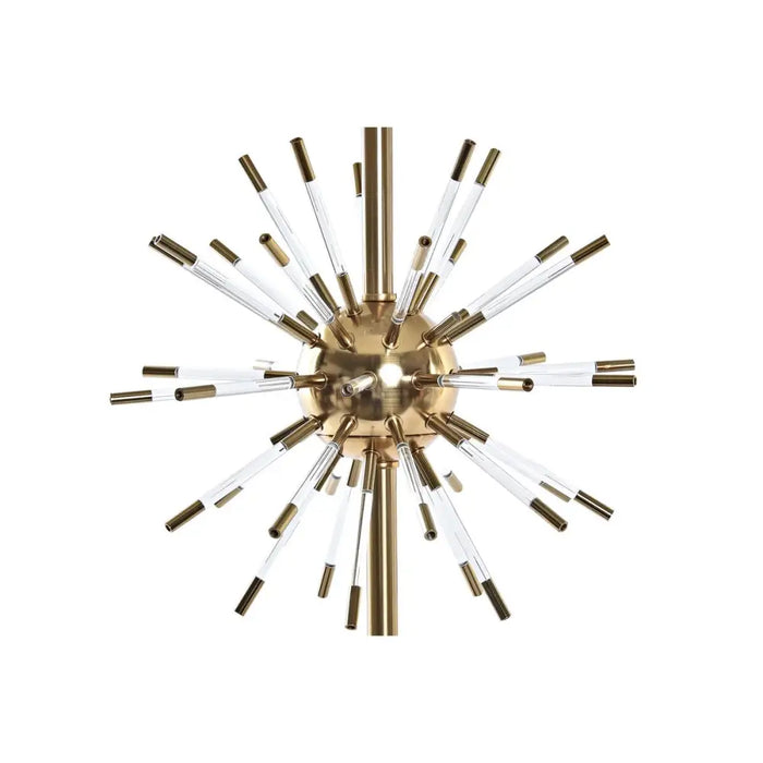 Desk lamp DKD Home Decor Golden Metal White 41 x 41 x 80 cm 220 V 50 W - Декорация и Осветление<<<Дом
