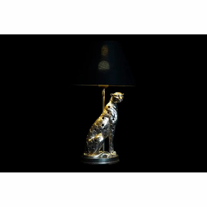 Desk lamp DKD Home Decor Silver Black Golden 26 x 26 x 46 cm Resin 220 V 50 W (2 Units) - Декорация и Осветление<<<Дом