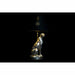 Desk lamp DKD Home Decor Silver Black Golden 26 x 26 x 46 cm Resin 220 V 50 W (2 Units) - Декорация и Осветление<<<Дом