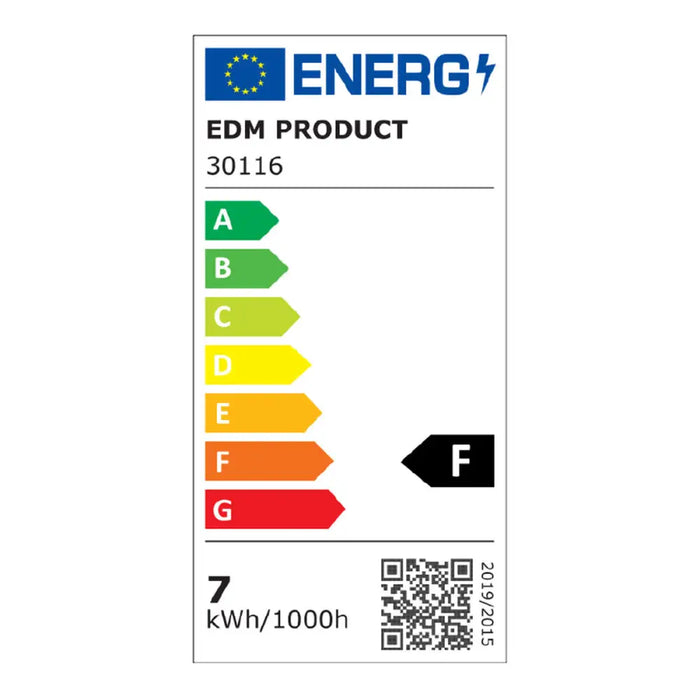 Desk lamp EDM 30116 White polypropylene 7 W 400 lm 9 x 13 x 33 cm Flexo/Desk lamp - Декорация и Осветление<<<Дом