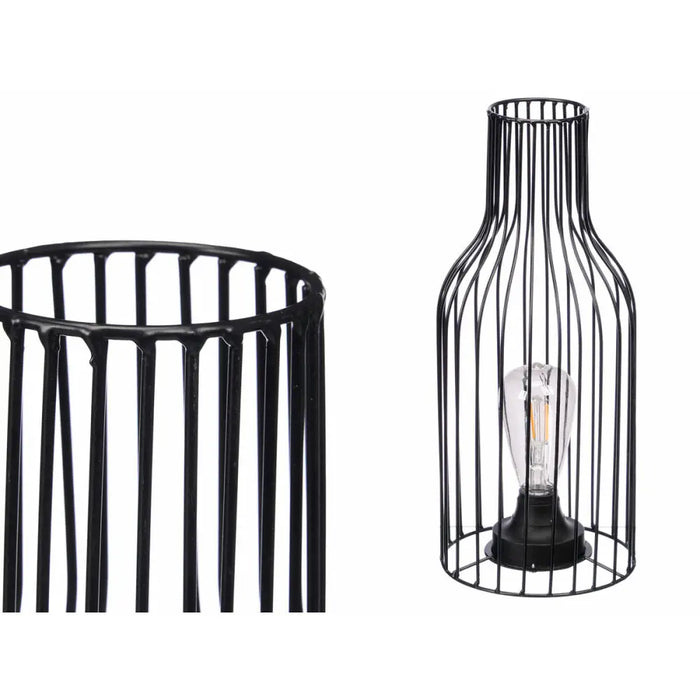 Desk lamp Gift Decor Black Bottle (6 Units) - Декорация и Осветление<<<Дом Градина<<<BigBuy&&&Лампи<<<Декорация и