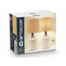 Desk lamp Gift Decor White 60 W 2 Units - Декорация и Осветление<<<Дом Градина<<<BigBuy&&&Лампи<<<Декорация и