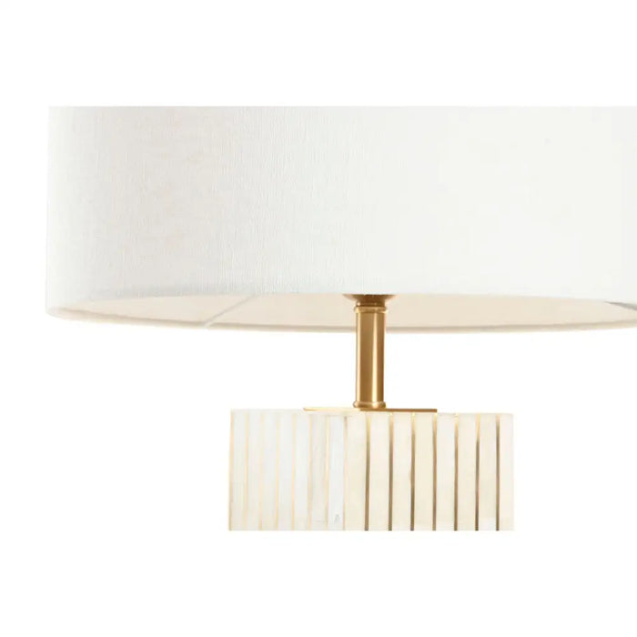 Desk lamp Home ESPRIT Beige Golden 50 W 220 V - Декорация и Осветление<<<Дом Градина<<<BigBuy&&&Лампи<<<Декорация и