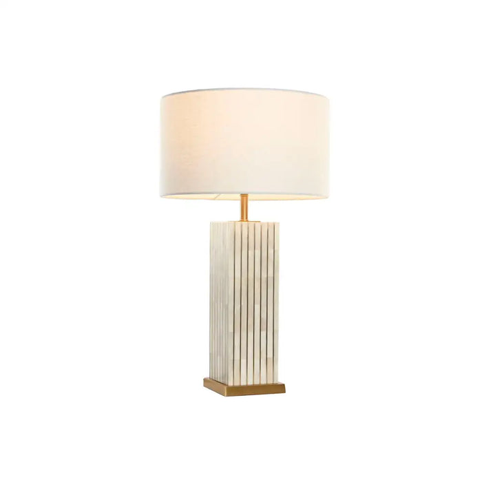 Desk lamp Home ESPRIT Beige Golden 50 W 220 V - Декорация и Осветление<<<Дом Градина<<<BigBuy&&&Лампи<<<Декорация и