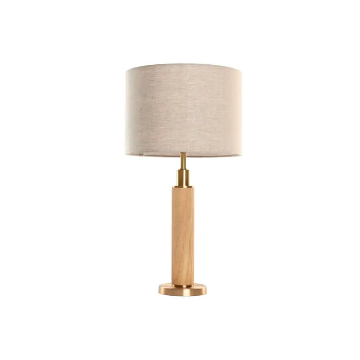 Desk lamp Home ESPRIT Beige Golden 50 W 220 V - Декорация и Осветление<<<Дом Градина<<<BigBuy&&&Лампи<<<Декорация и