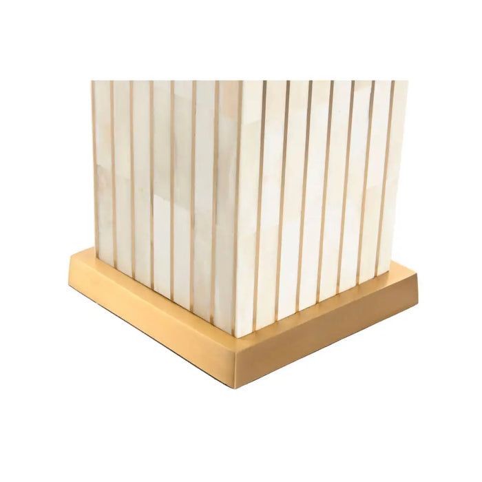 Desk lamp Home ESPRIT Beige Golden 50 W 220 V - Декорация и Осветление<<<Дом Градина<<<BigBuy&&&Лампи<<<Декорация и