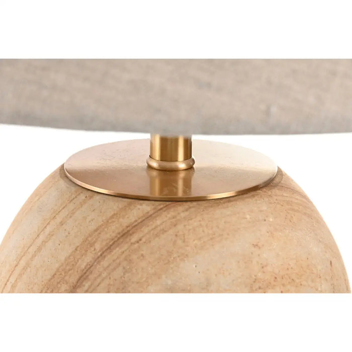 Desk lamp Home ESPRIT Beige Golden Natural 50 W 220 V - Декорация и Осветление<<<Дом