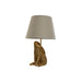Desk lamp Home ESPRIT Beige Golden Resin 50 W 220 V 30 x 30 x 58 cm - Декорация и Осветление<<<Дом