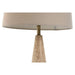 Desk lamp Home ESPRIT Beige Linen Marble 35 x 35 x 64 cm - Декорация и Осветление<<<Дом