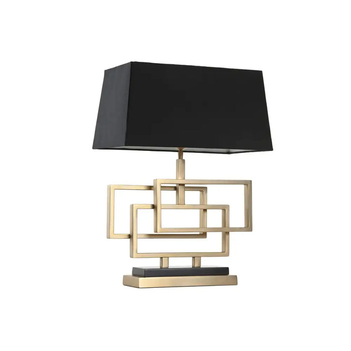 Desk lamp Home ESPRIT Black Golden 50 W 220 V - Декорация и Осветление<<<Дом Градина<<<BigBuy&&&Лампи<<<Декорация и