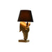 Desk lamp Home ESPRIT Black Golden Resin 50 W 220 V 30 x 30 x 59 cm - Декорация и Осветление<<<Дом