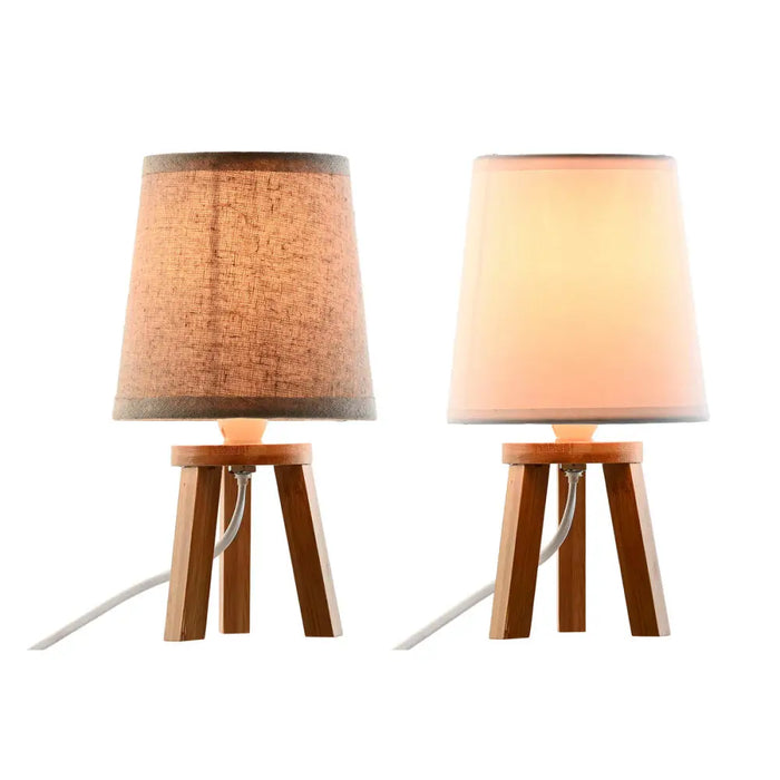 Desk lamp Home ESPRIT Brown 13 x 13 x 24 cm (2 Units) - Декорация и Осветление<<<Дом