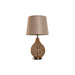 Desk lamp Home ESPRIT Brown Beige Golden Natural 50 W 220 V 33 x 33 x 60 cm - Декорация и Осветление<<<Дом