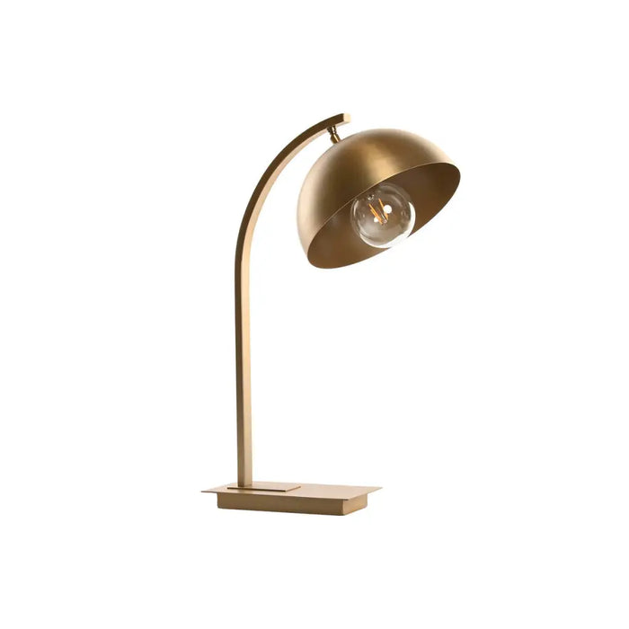 Desk lamp Home ESPRIT Golden 50 W 220 V - Декорация и Осветление<<<Дом Градина<<<BigBuy&&&Лампи<<<Декорация и