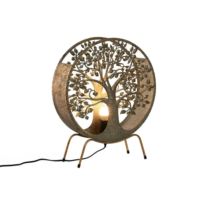 Desk lamp Home ESPRIT Golden Metal 50 W 220 V 40 x 13 x 49 cm - Декорация и Осветление<<<Дом