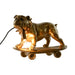Desk lamp Home ESPRIT Golden Resin 220 V 45 X 23 X 34 cm - Декорация и Осветление<<<Дом