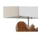 Desk lamp Home ESPRIT Iron Teak 60 X 20 X 55 cm - Декорация и Осветление<<<Дом Градина<<<BigBuy&&&Лампи<<<Декорация и