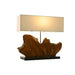 Desk lamp Home ESPRIT Iron Teak 60 X 20 X 55 cm - Декорация и Осветление<<<Дом Градина<<<BigBuy&&&Лампи<<<Декорация и