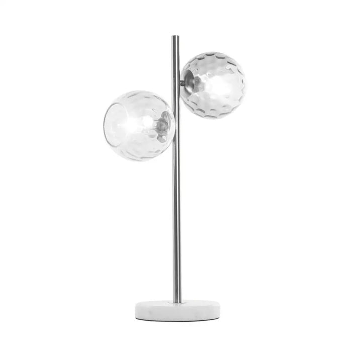 Desk lamp Home ESPRIT Silver 40 W 220 V - Декорация и Осветление<<<Дом Градина<<<BigBuy&&&Лампи<<<Декорация и
