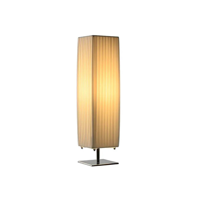 Desk lamp Home ESPRIT White 50 W 220 V 14 x 14 x 57 cm - Декорация и Осветление<<<Дом