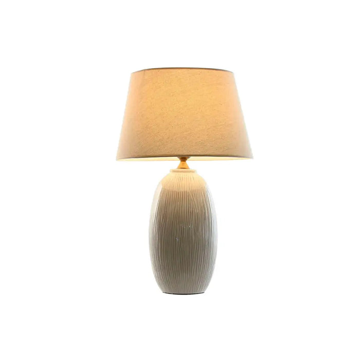 Desk lamp Home ESPRIT White 50 W 220 V - Декорация и Осветление<<<Дом Градина<<<BigBuy&&&Лампи<<<Декорация и