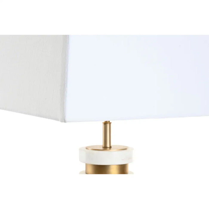 Desk lamp Home ESPRIT White Beige Golden 50 W 220 V - Декорация и Осветление<<<Дом Градина<<<BigBuy&&&Лампи<<<Декорация
