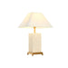 Desk lamp Home ESPRIT White Beige Golden 50 W 220 V - Декорация и Осветление<<<Дом Градина<<<BigBuy&&&Лампи<<<Декорация