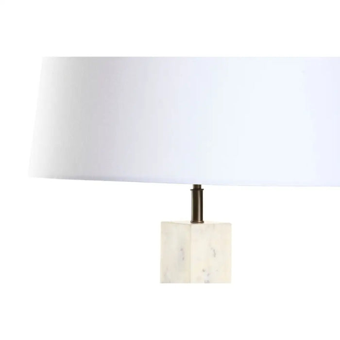 Desk lamp Home ESPRIT White Bronze 50 W 220 V - Декорация и Осветление<<<Дом Градина<<<BigBuy&&&Лампи<<<Декорация и