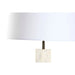 Desk lamp Home ESPRIT White Bronze 50 W 220 V - Декорация и Осветление<<<Дом Градина<<<BigBuy&&&Лампи<<<Декорация и