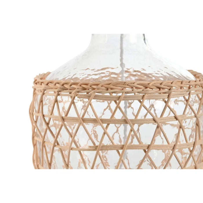 Desk lamp Home ESPRIT White Brown Crystal Rope 220 W 60 V 28 x 28 x 45 cm (2 Units) - Декорация и Осветление<<<Дом