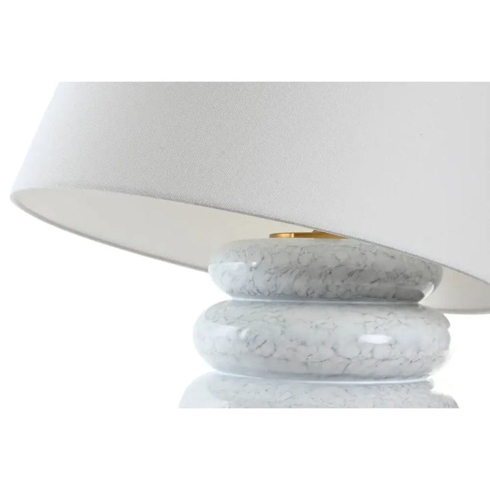 Desk lamp Home ESPRIT White Golden 50 W 220 V - Декорация и Осветление<<<Дом Градина<<<BigBuy&&&Лампи<<<Декорация и