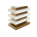 Desk lamp Home ESPRIT White Golden 50 W 220 V - Декорация и Осветление<<<Дом Градина<<<BigBuy&&&Лампи<<<Декорация и