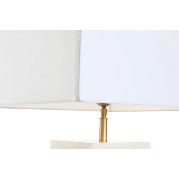 Desk lamp Home ESPRIT White Golden 50 W 220 V - Декорация и Осветление<<<Дом Градина<<<BigBuy&&&Лампи<<<Декорация и