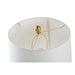 Desk lamp Home ESPRIT White Golden 50 W 220 V - Декорация и Осветление<<<Дом Градина<<<BigBuy&&&Лампи<<<Декорация и