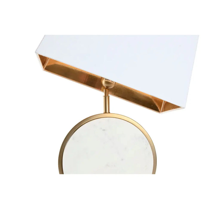 Desk lamp Home ESPRIT White Golden 50 W 220 V - Декорация и Осветление<<<Дом Градина<<<BigBuy&&&Лампи<<<Декорация и