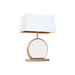 Desk lamp Home ESPRIT White Golden 50 W 220 V - Декорация и Осветление<<<Дом Градина<<<BigBuy&&&Лампи<<<Декорация и