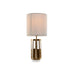 Desk lamp Home ESPRIT White Golden Iron 50 W 220 V 35 x 35 x 78 cm - Декорация и Осветление<<<Дом