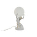 Desk lamp Home ESPRIT White Golden Resin Plastic 220 V 14 x 14 x 32 cm - Декорация и Осветление<<<Дом