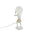 Desk lamp Home ESPRIT White Golden Resin Plastic 220 V 18 x 17 x 44 cm - Декорация и Осветление<<<Дом